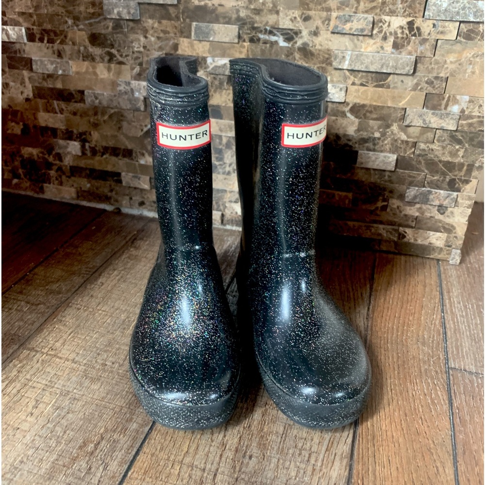 Girls Hunter sparkle rain boots